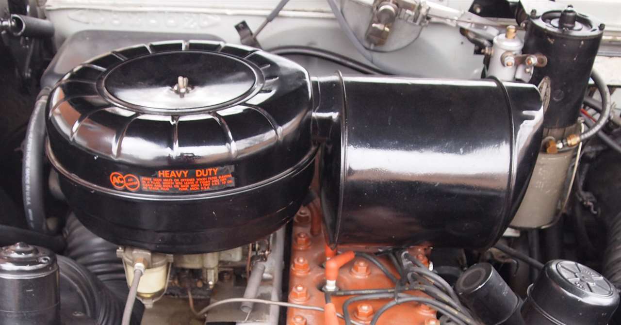 Oil Bath/Paper Air Filter conversion [PostWar (194654)] Packard Motor Car Information