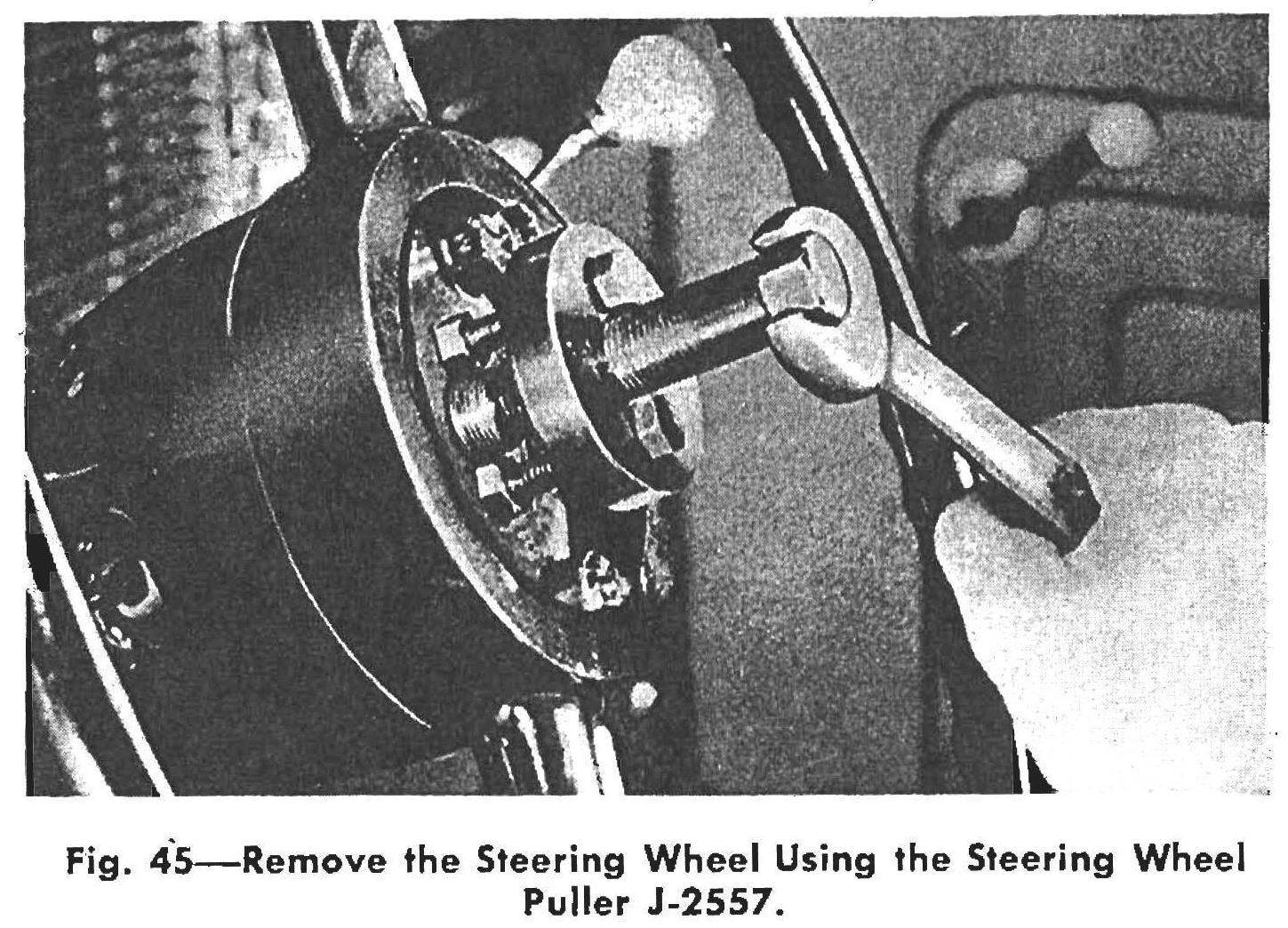 Re New 54 steering wheel / J2557 wheel puller [General] Packard