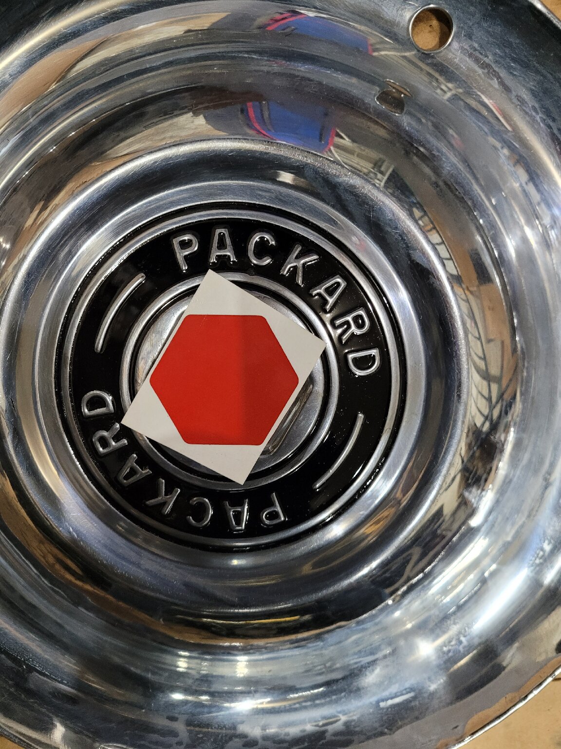 Re Hubcap restoration [PostWar (194654)] Packard Motor Car Information