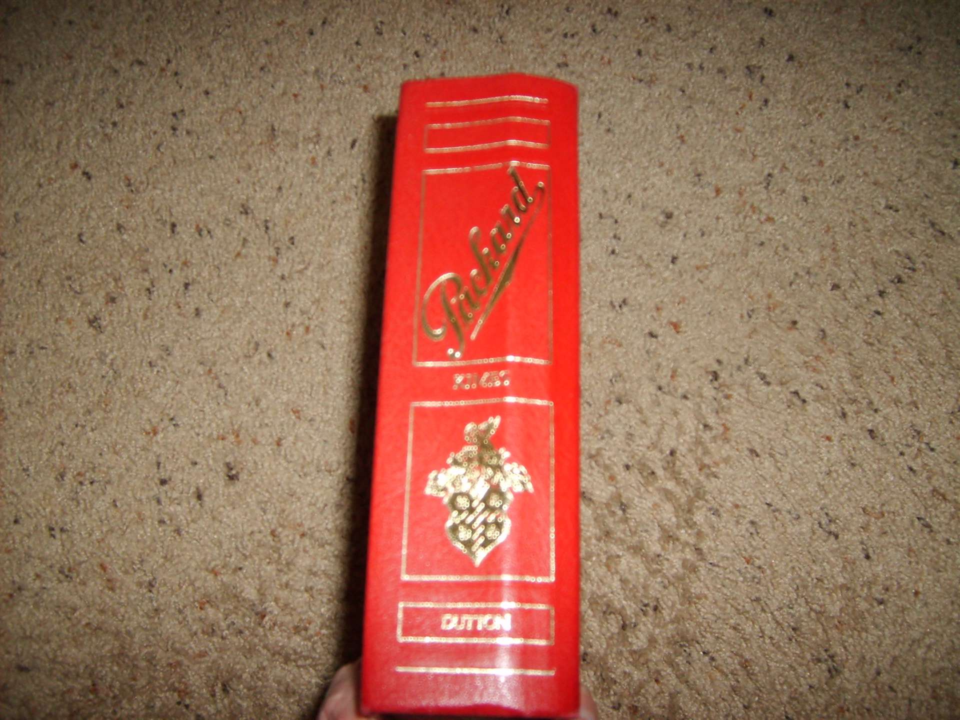 For Sale Packard Book [Packard Parts & Misc For Sale, Wanted, Trade