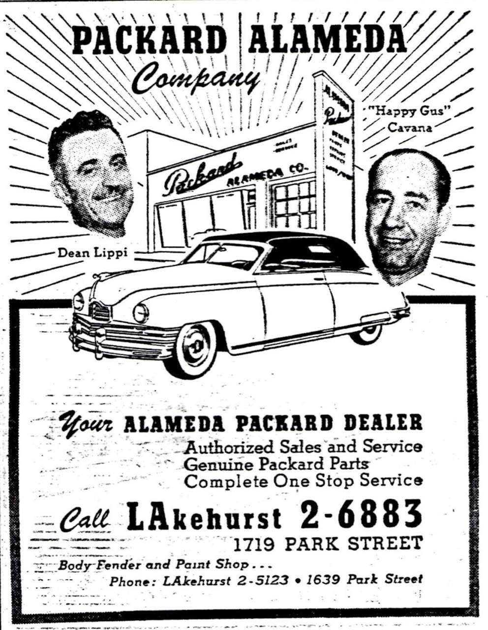 Packard Alameda Company Dealer Photos Photo Archive Packard Motor Car Information