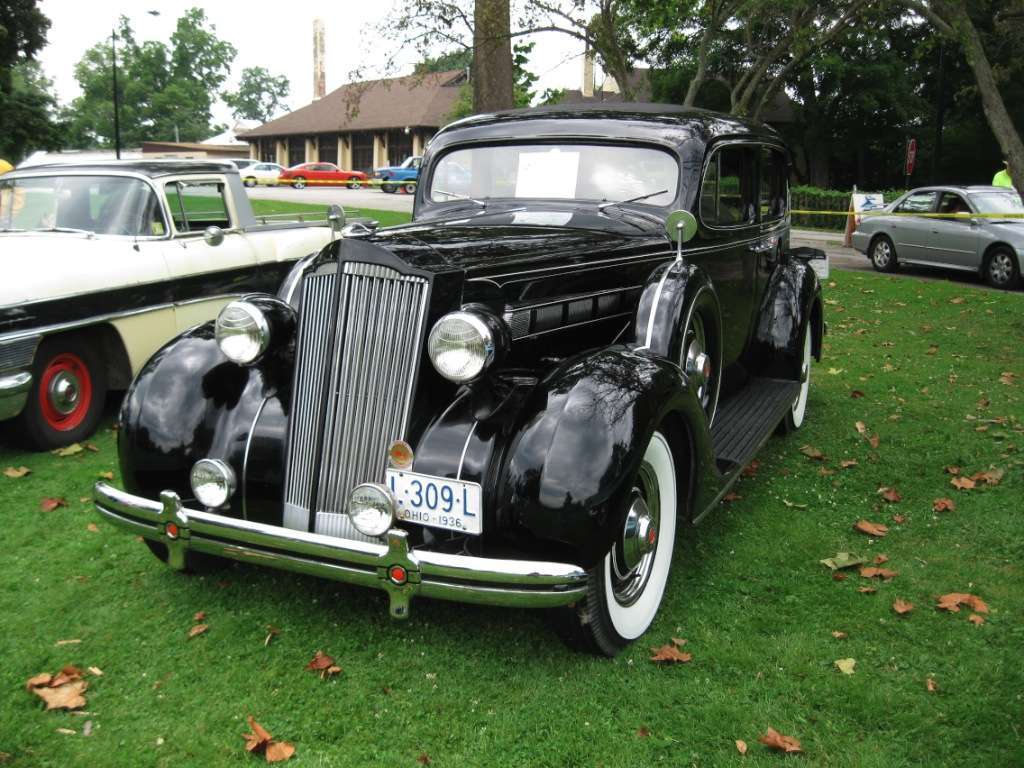 Warren Car Show July 2009 1936 120 Touring Sedan Car Show Pictures
