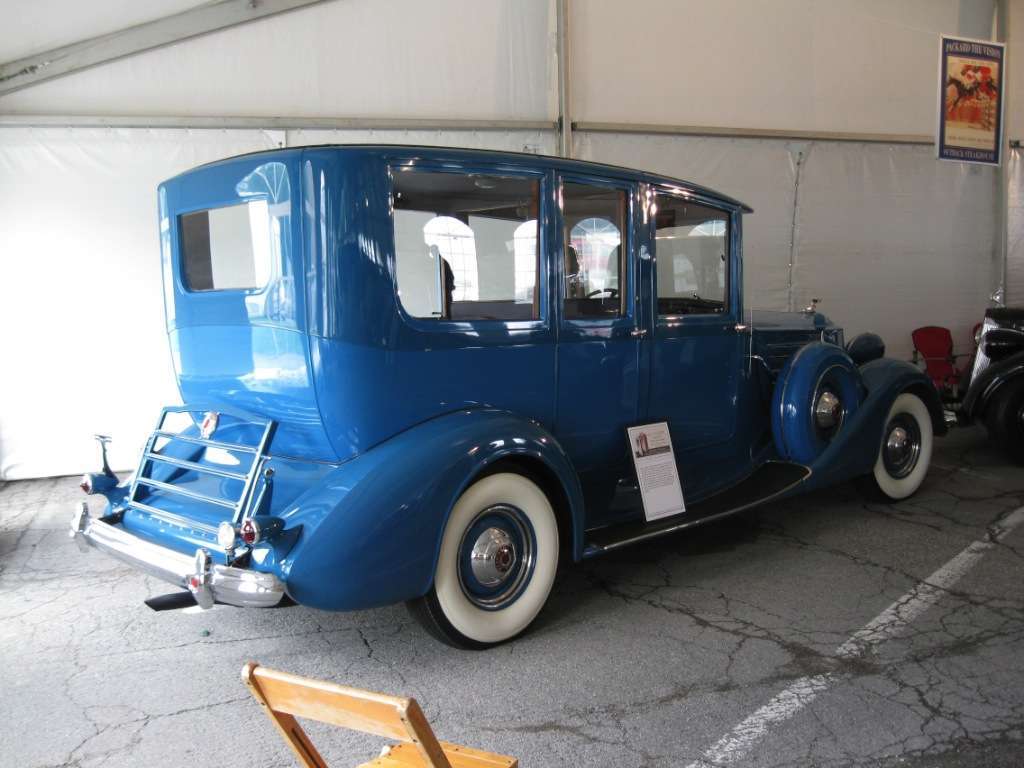 Warren Car Show July 2009 1937 Twelve 1508 Limo Pierce Arrow Body O