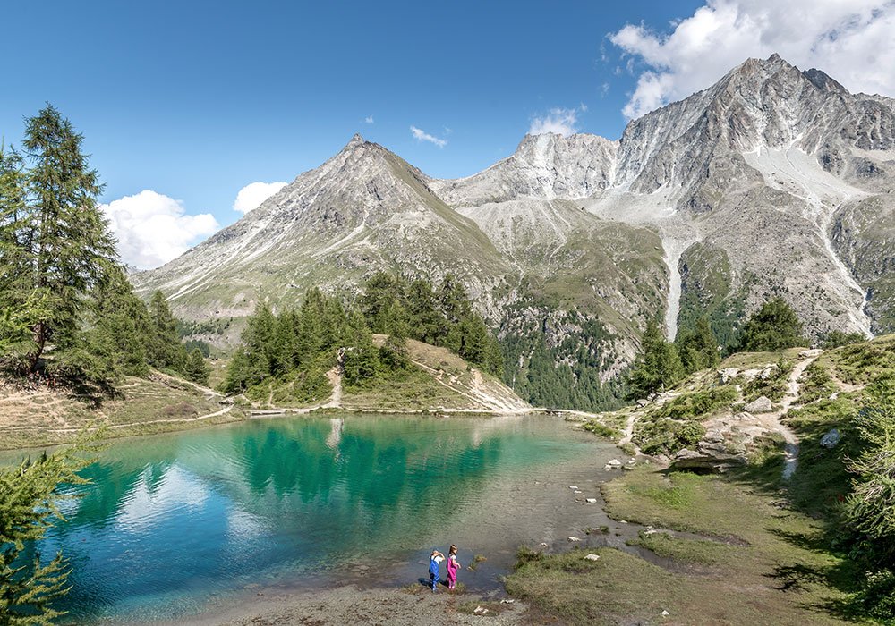Spectacular Lac Bleu in Arolla A Magical Swiss Hike for Any Season