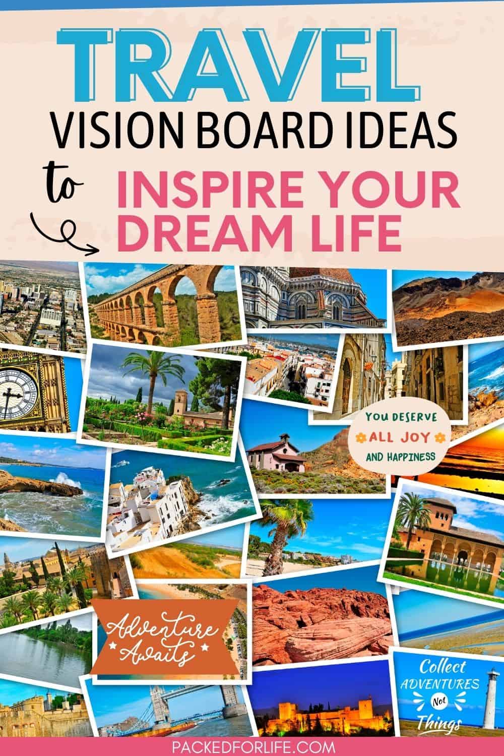 Travel Vision Board Ideas To Inspire Your Dreams