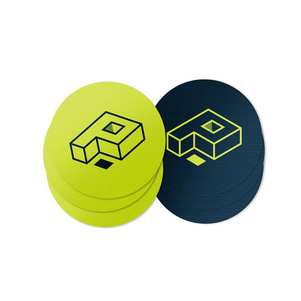 Custom Circle with Your Company Logo by Packeze