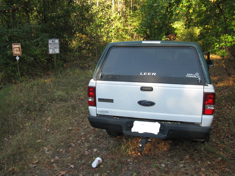 Simms Mountain Rail Trail packgoats