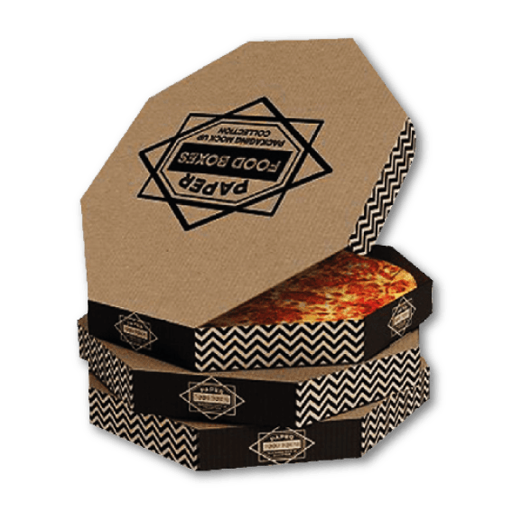 Wholesale Custom Printed Pizza Boxes Pack Hero