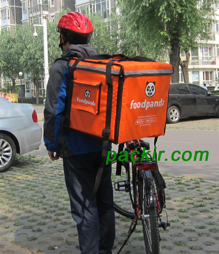 PK64C Scooter Pizza Delivery Backpack, Food Box for Bike, Carry Bag