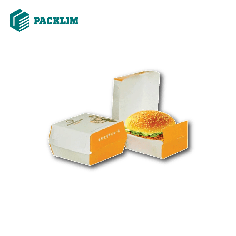 Custom Burger Boxes Fast Food Packaging Wholesale Price