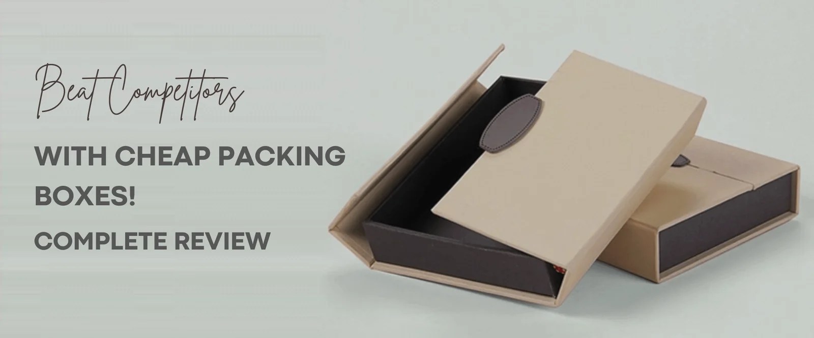 How To Beat Competitors With Cheap Packing Boxes? Packlim