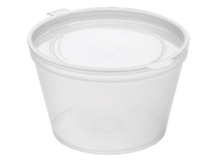PP SAUCE CONTAINER WITH LID
