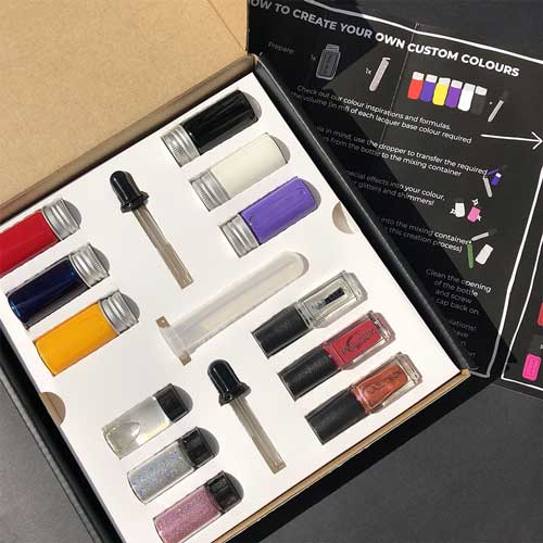 Nail Deck Custom Nail Polish Packaging PackMojo