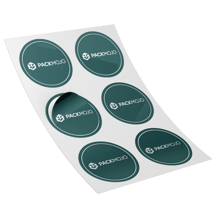 Custom Packaging Stickers & Bulk Sticker Labels PackMojo
