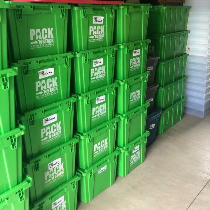 Packing Bins to Rent for your House or Office Move