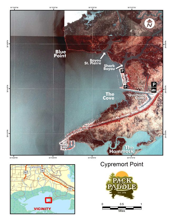 Cypremort Point State Park Pack and Paddle