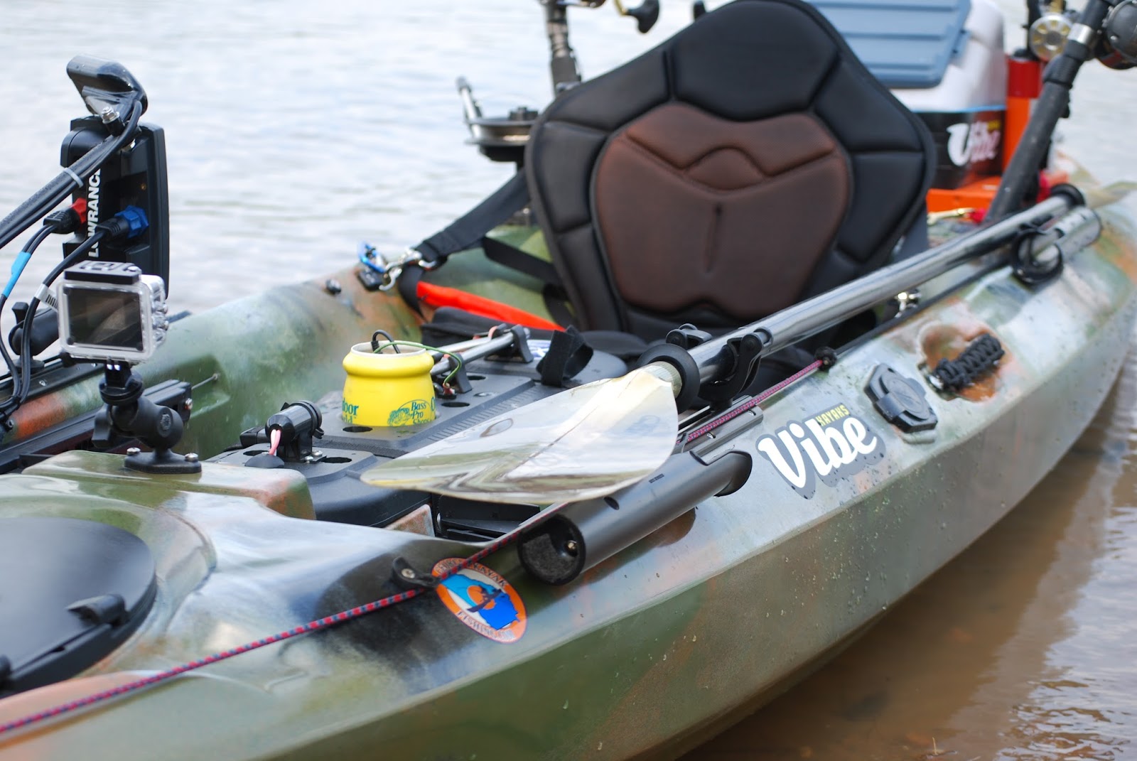 Vibe Sea Ghost Fishing Kayak Setup Only 699 Pack and Paddle