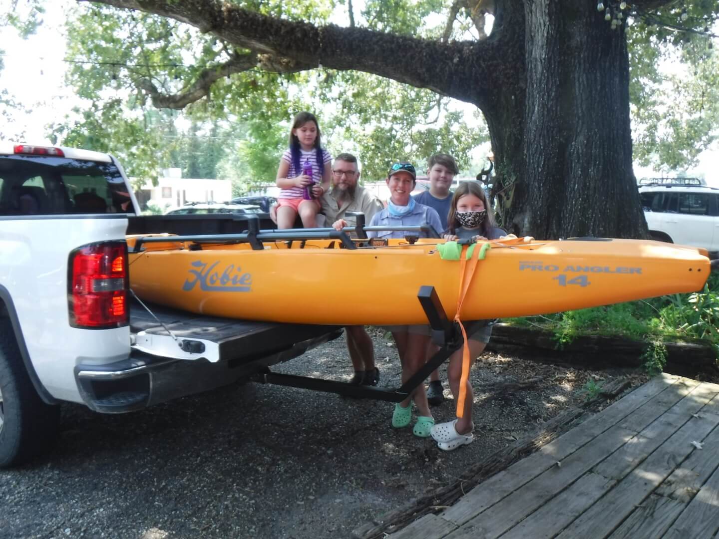 Kayak Delivery Pack and Paddle