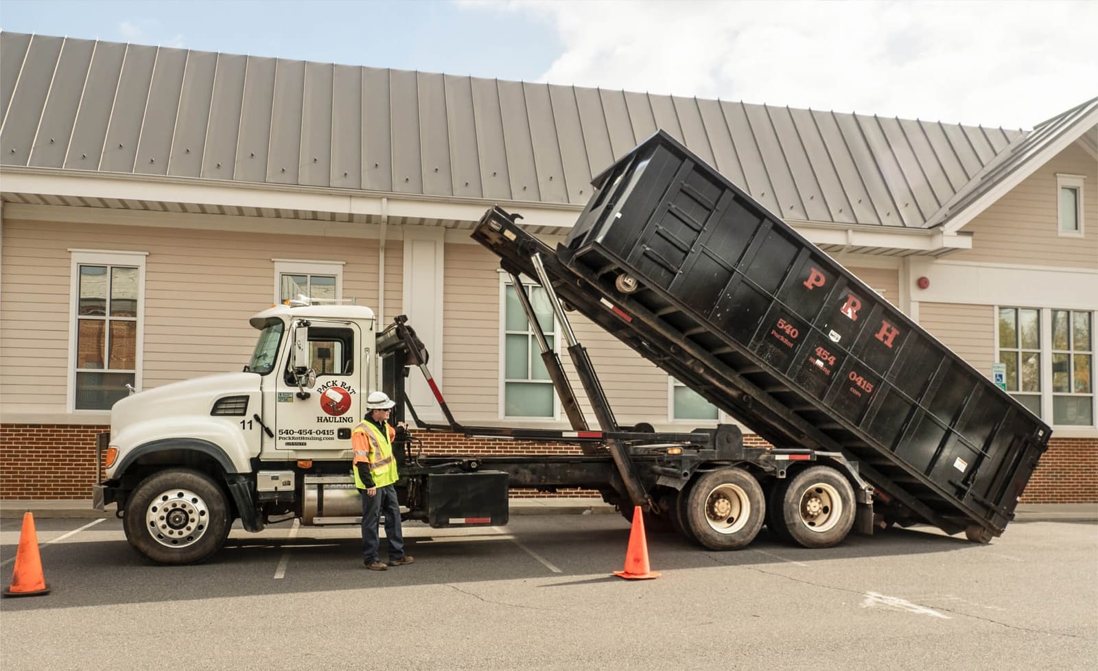 Dumpster Rental Service in Northern VA Pack Rat Hauling