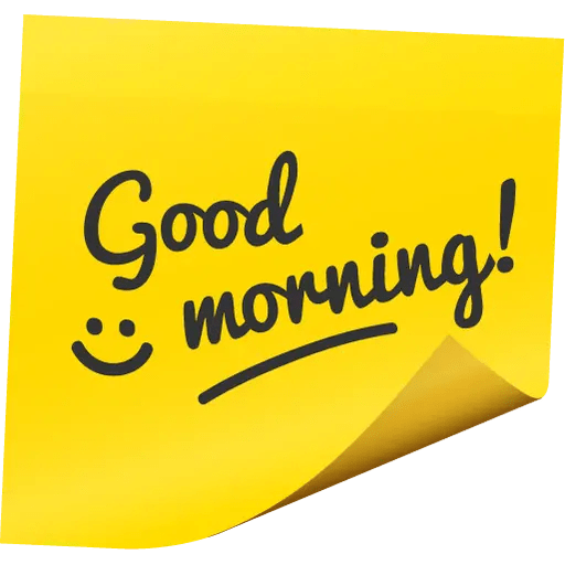 Good Morning Stickers for WhatsApp