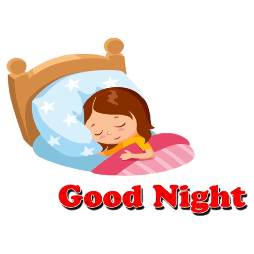 Good Night Stickers for WhatsApp