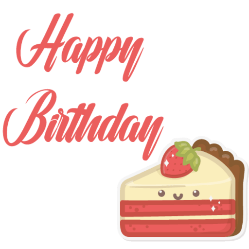 Happy Birthday Stickers for WhatsApp