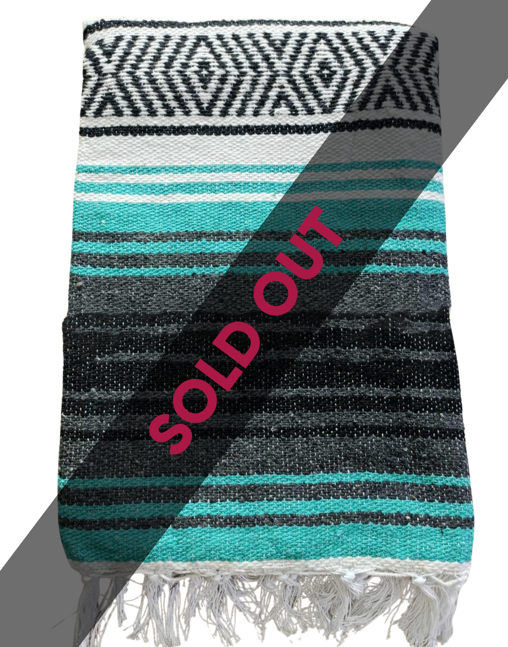 Authentic serape Blanket Handmade Mexican Blankets