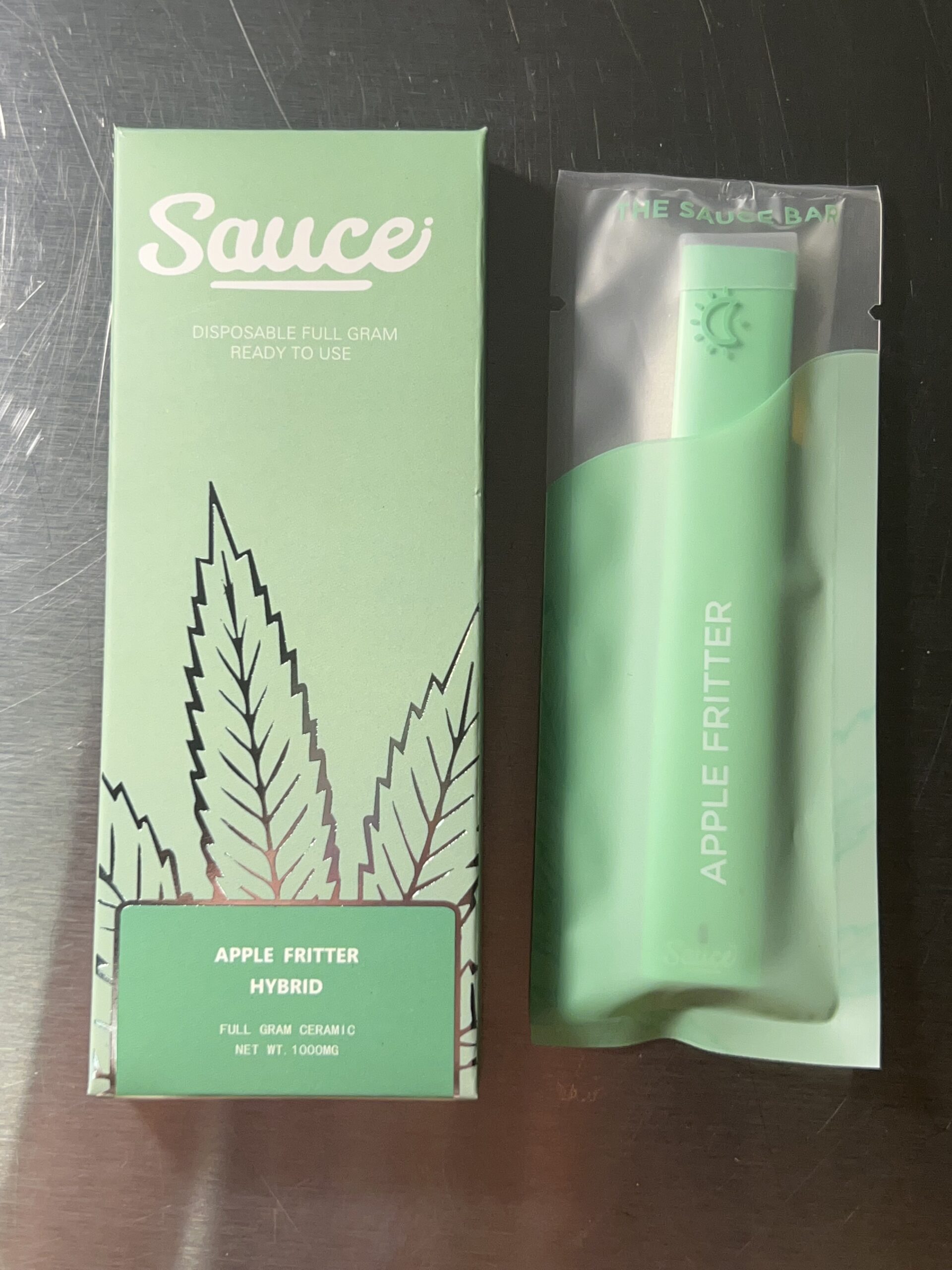 Sauce 1g Disposable Apple Fritter Pack Trapper