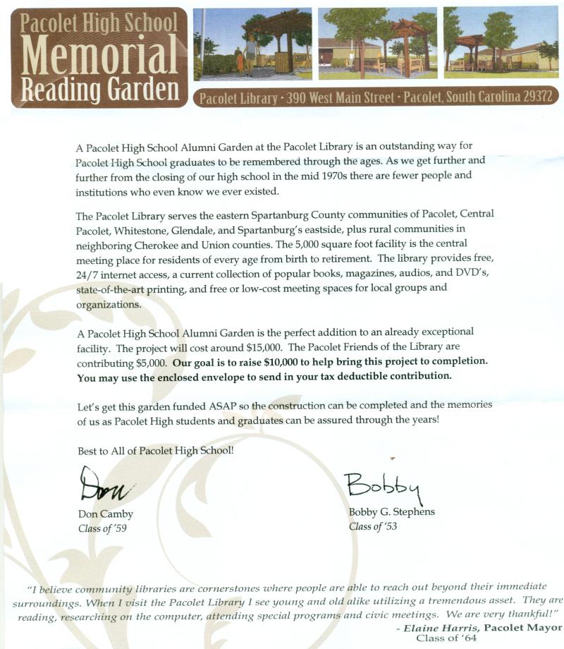 Memorial Reading Garden