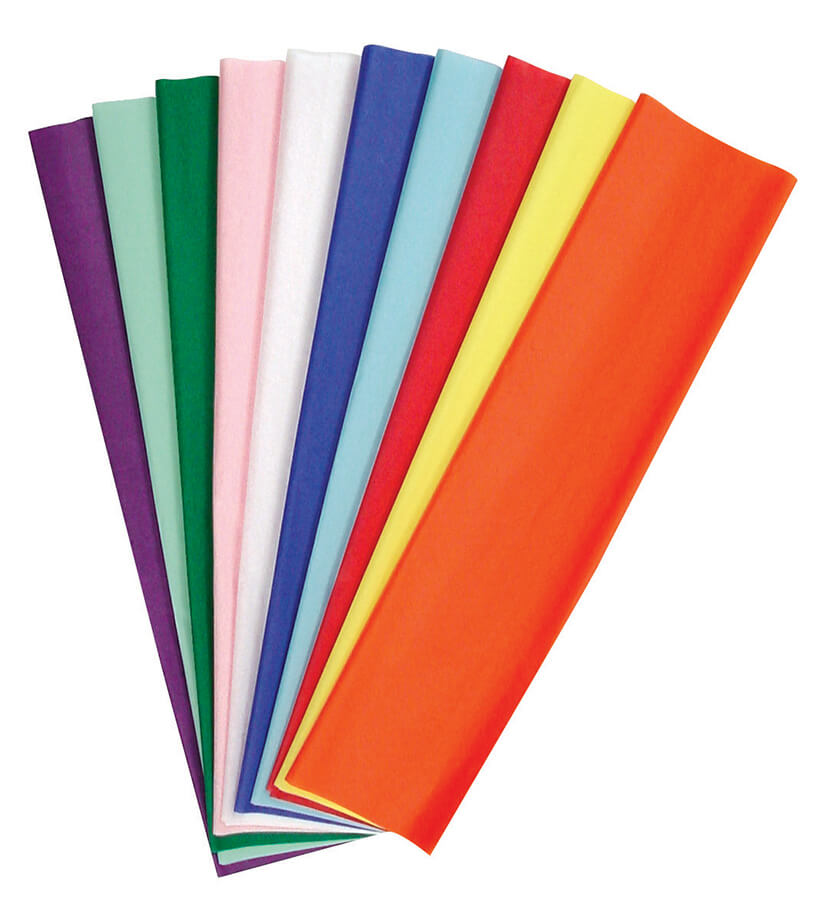 Colored Tissue Paper 17gsm 19.6x25.5 inches 10 sheets per pack