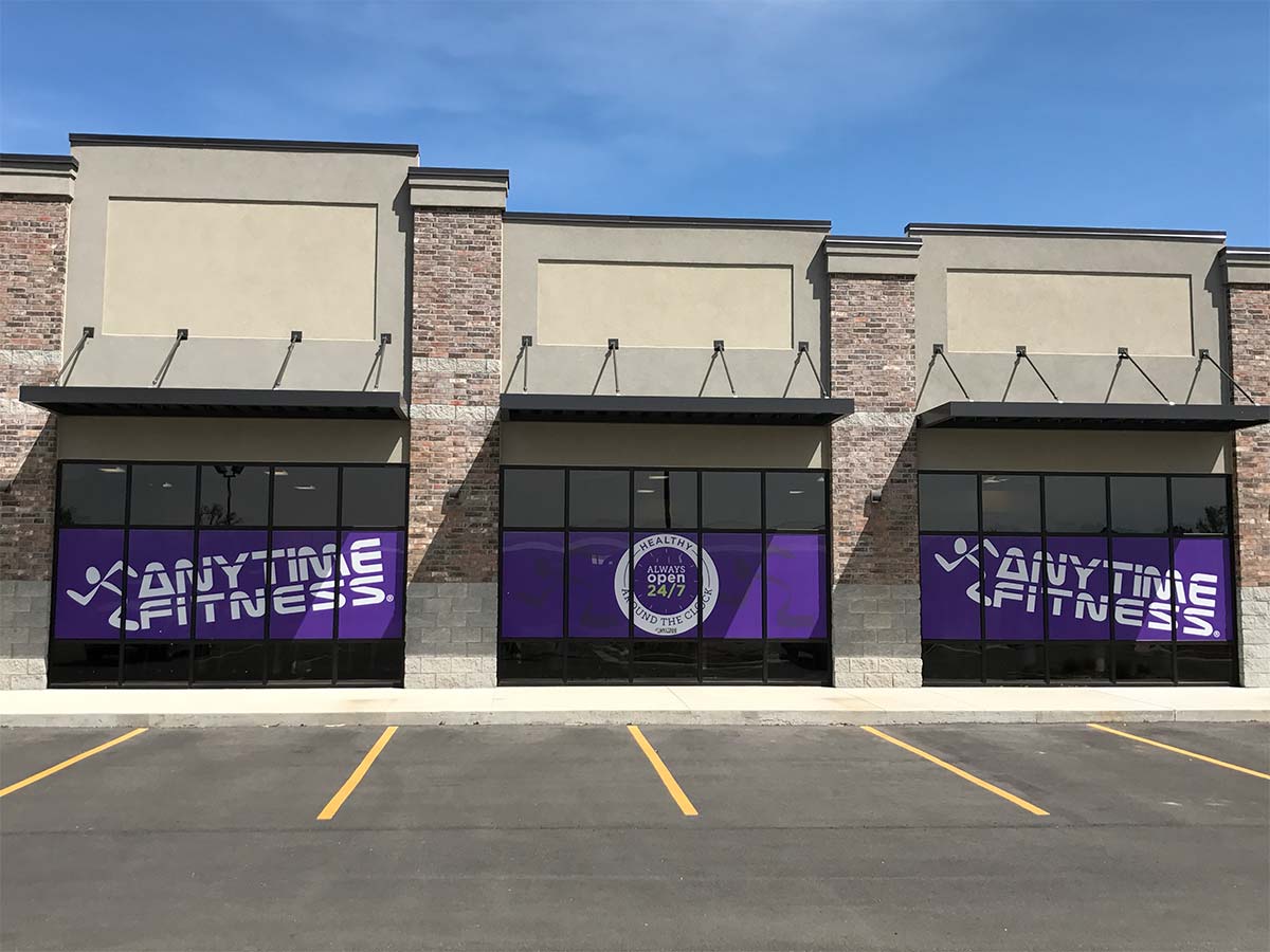 PAC Printers • Perforated Window Graphics & Custom Storefront Artwork