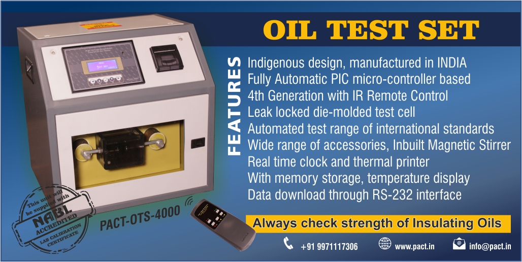 What is BDV Test of Transformer Oil? PEQVI Blog
