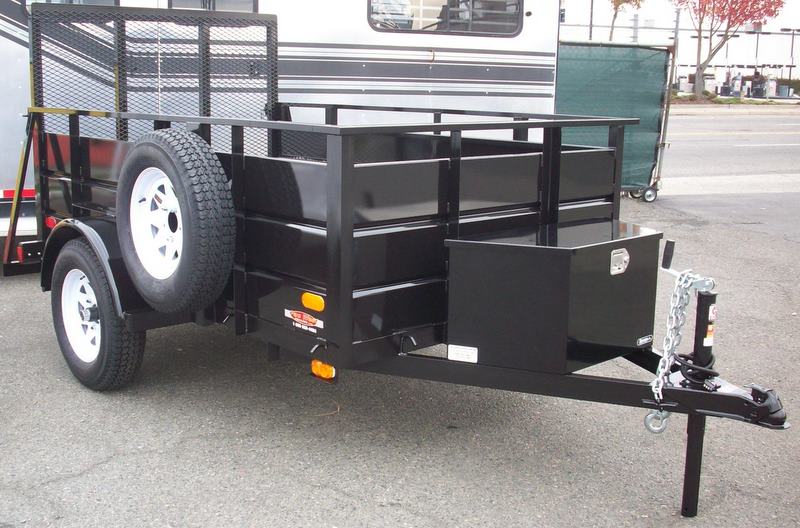 Single Axle Utility Trailers Pac West Trailers