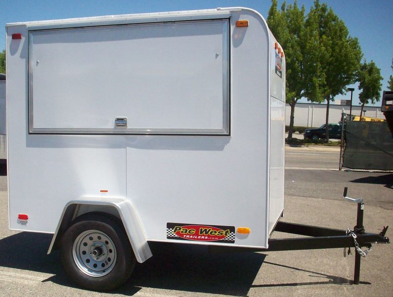 Gallery Carson 5' Standard Enclosed Cargo Trailers Pac West Trailers