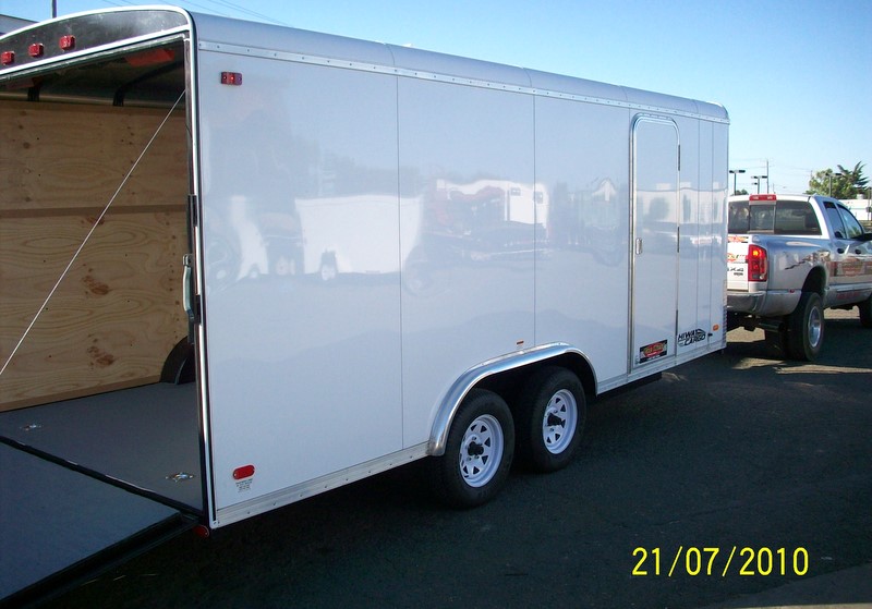 Gallery 8' and 8'6" Carson HiWay Cargo Trailers Pac West Trailers
