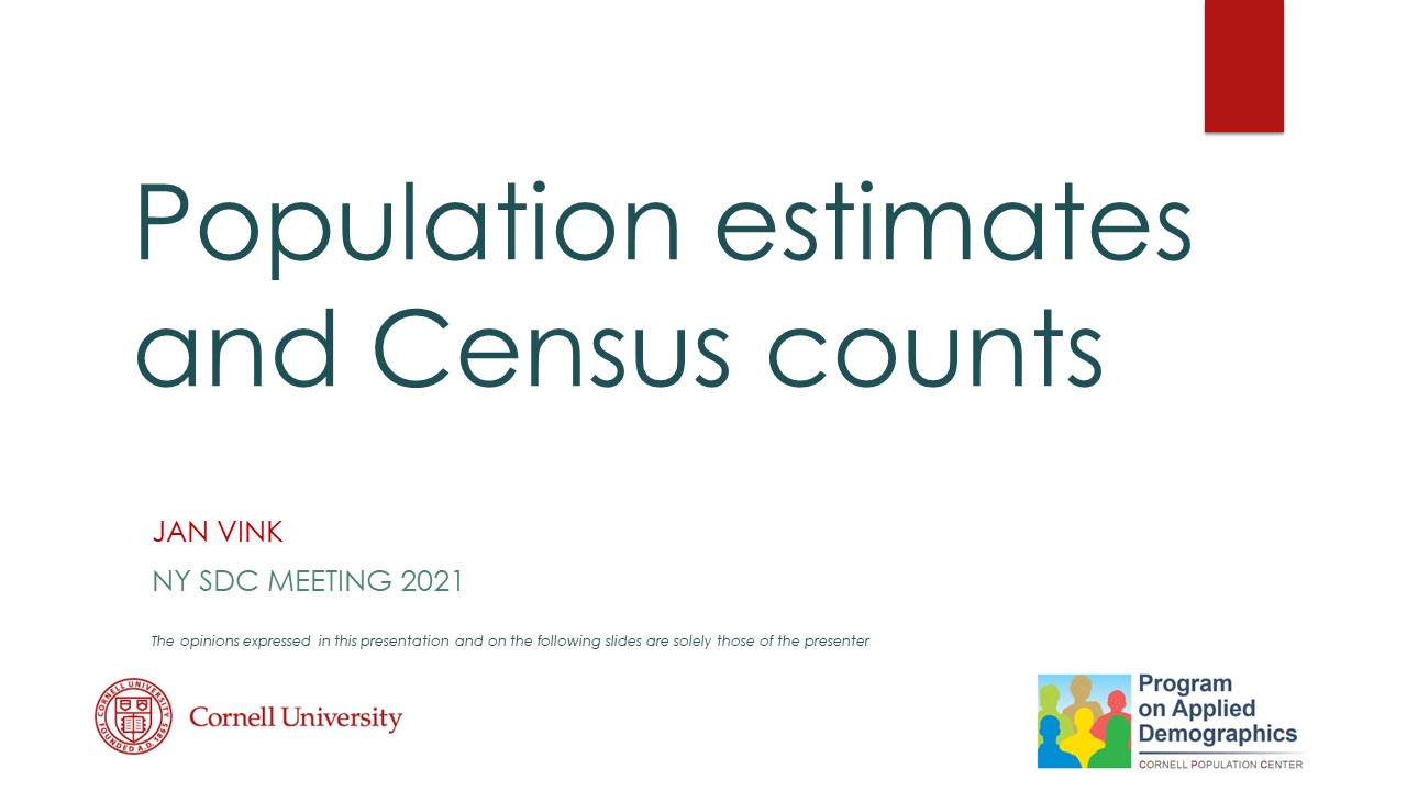 PAD Cornell Program on Applied Demographics