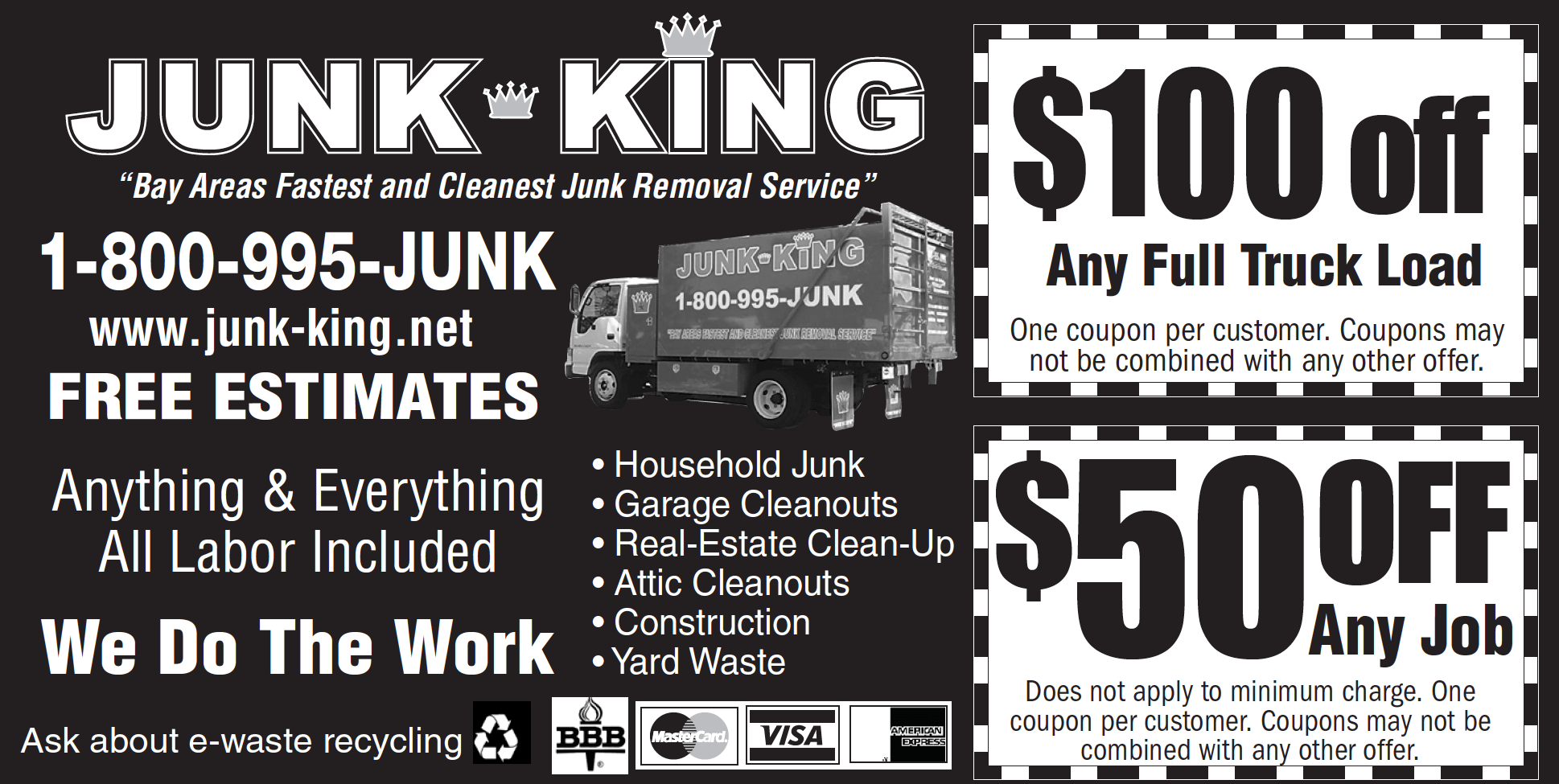 junk king ad Palo Alto Daily Post