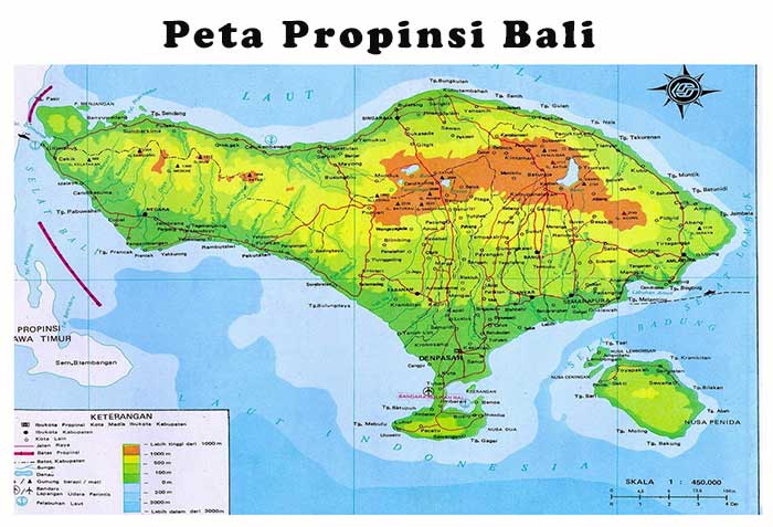 5 Contoh Bentang Alam Dan Warna Pada Peta Terupdate 2022