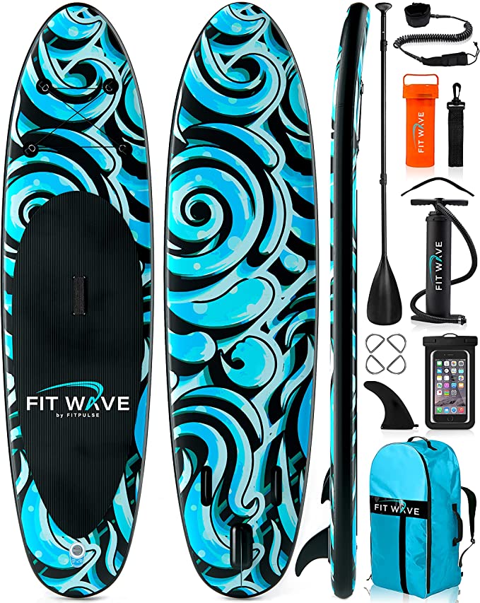 Fitwave Inflatable Paddle Board The Paddleboard with everything