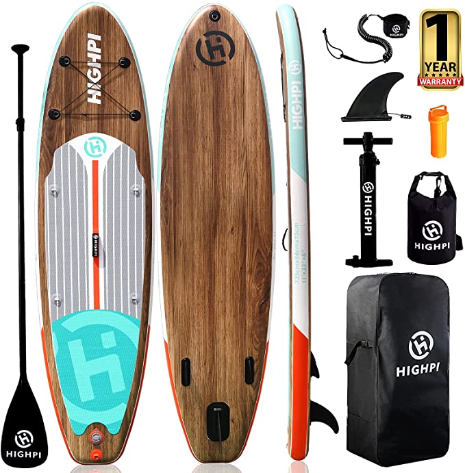 Highpi Inflatable Stand Up Paddleboard The Best AllRounder? Paddle