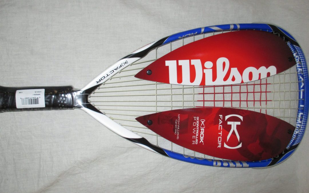 Wilson K Rok 170 grams Racquetball Racket Paddles 4 Less