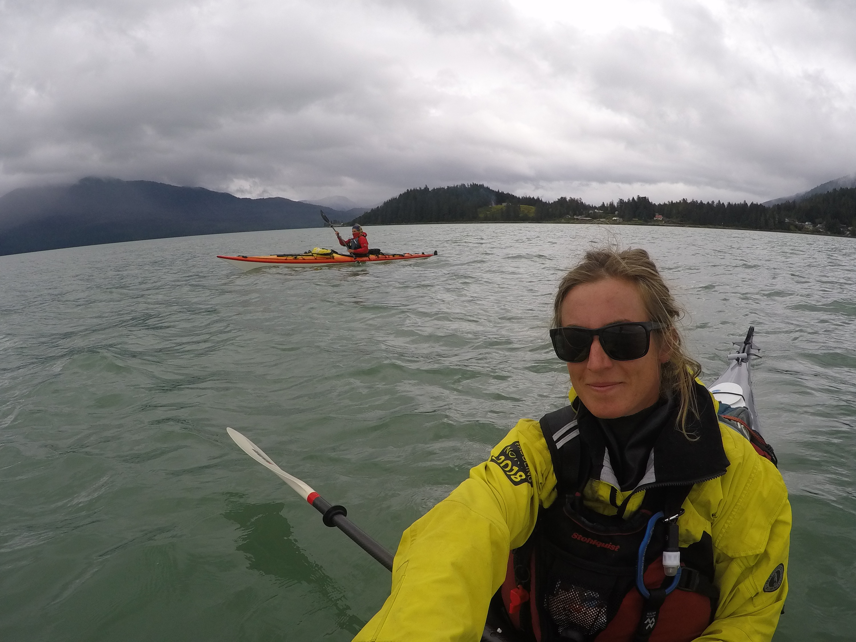Leg 7 We are a team (Ketchikan Petersburg) Paddling North