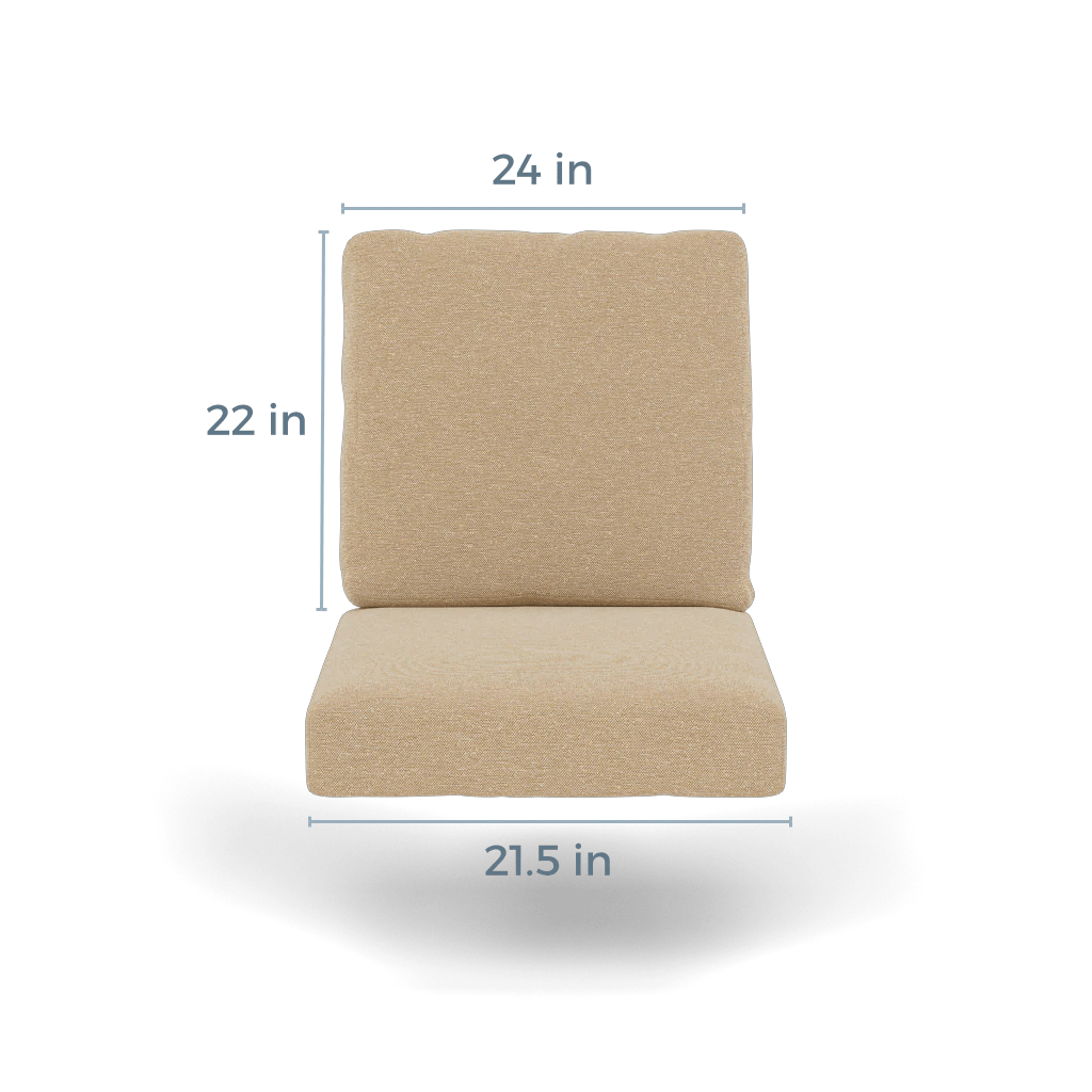 Bliss Dining Chair Cushion Low Back Paddy O' Furniture