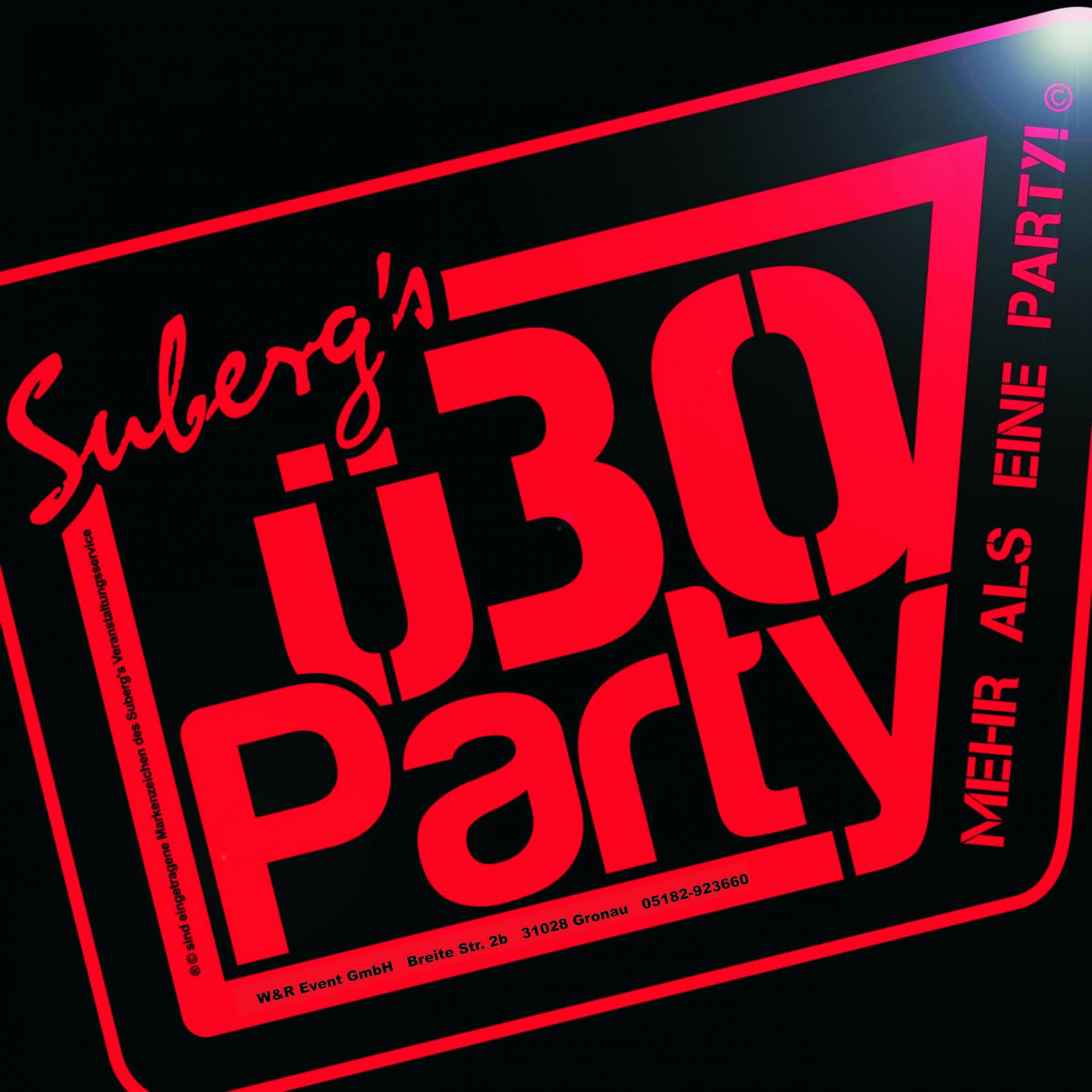 Tickets für Suberg`s ü30 Party am 06.10.2018 kaufen Online