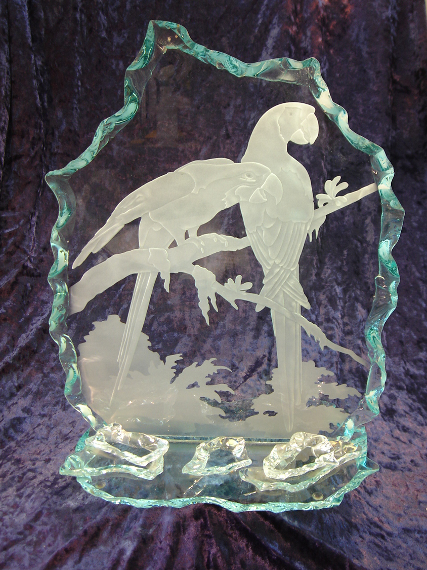 Art Padjen Glass Etching