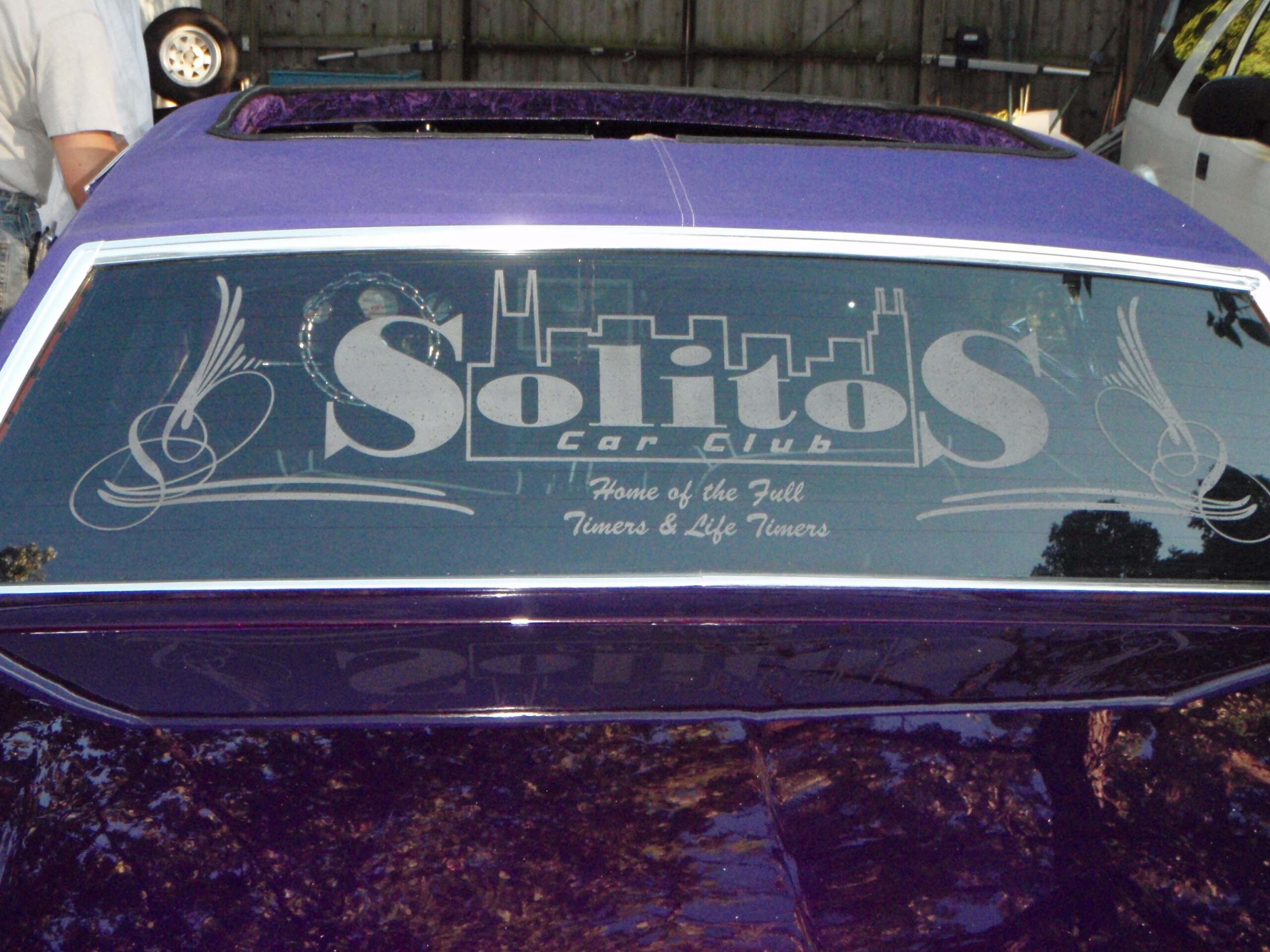 Automotive Padjen Glass Etching