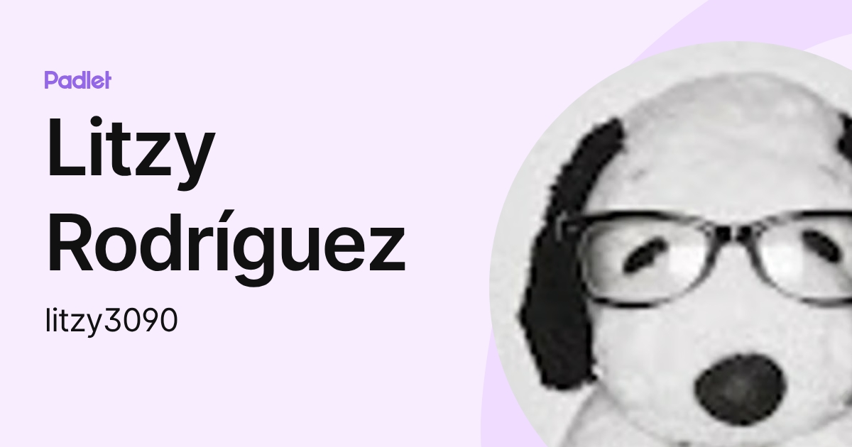 Litzy Rodríguez (litzy3090) profile | Padlet