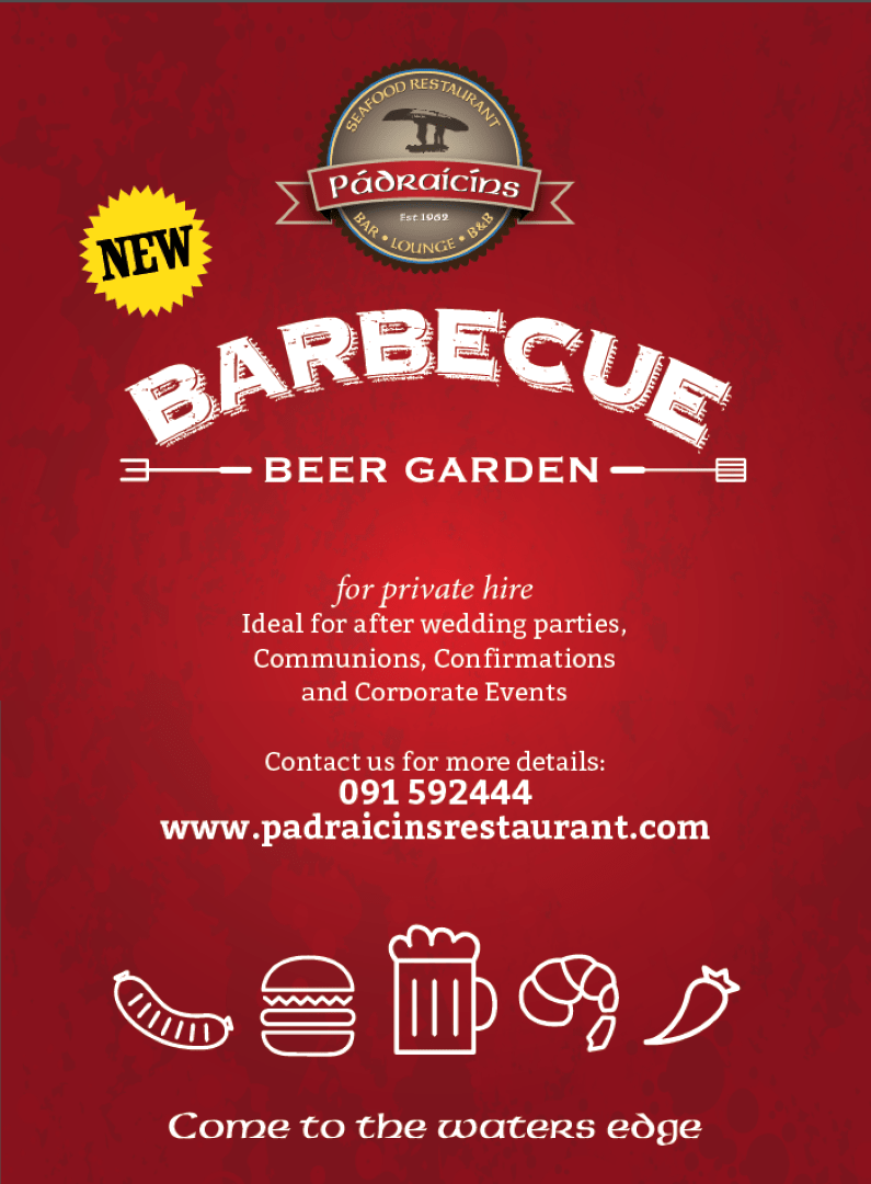 BBQ & Beer Garden Padraicins Bar & Restaurant, Galway