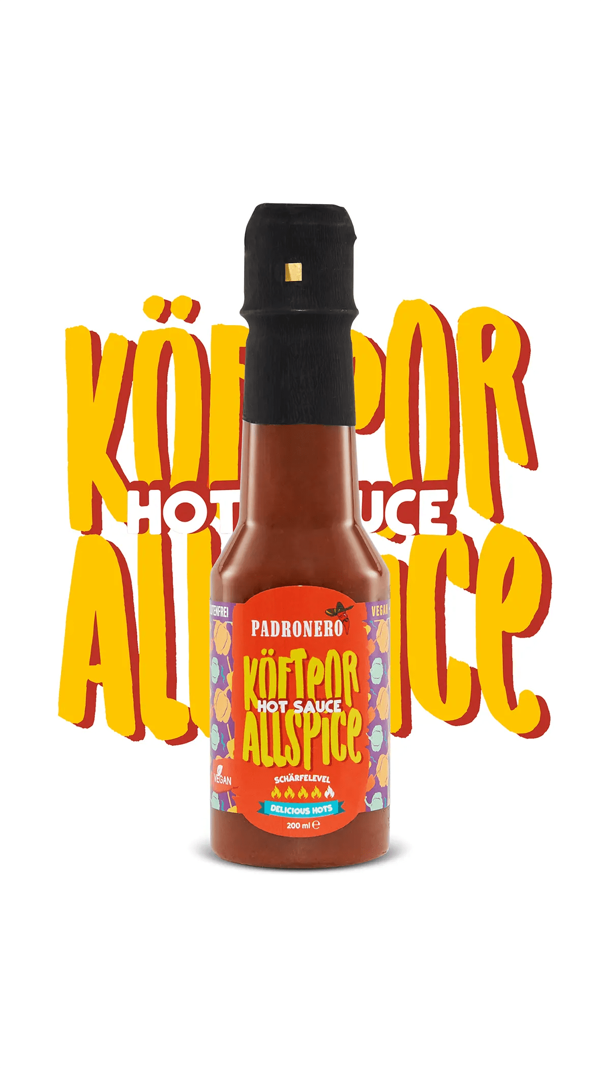 KÖFTEOR ALLSPICE PADRONERO HOT SAUCE GERMANY