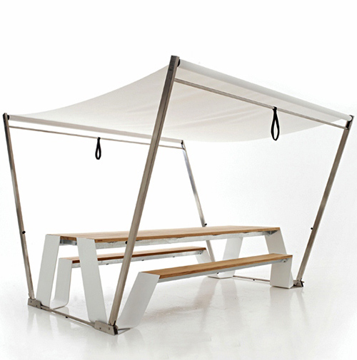 A modern picnic table? - PadStyle | Interior Design Blog ... (500 x 505 Pixel)